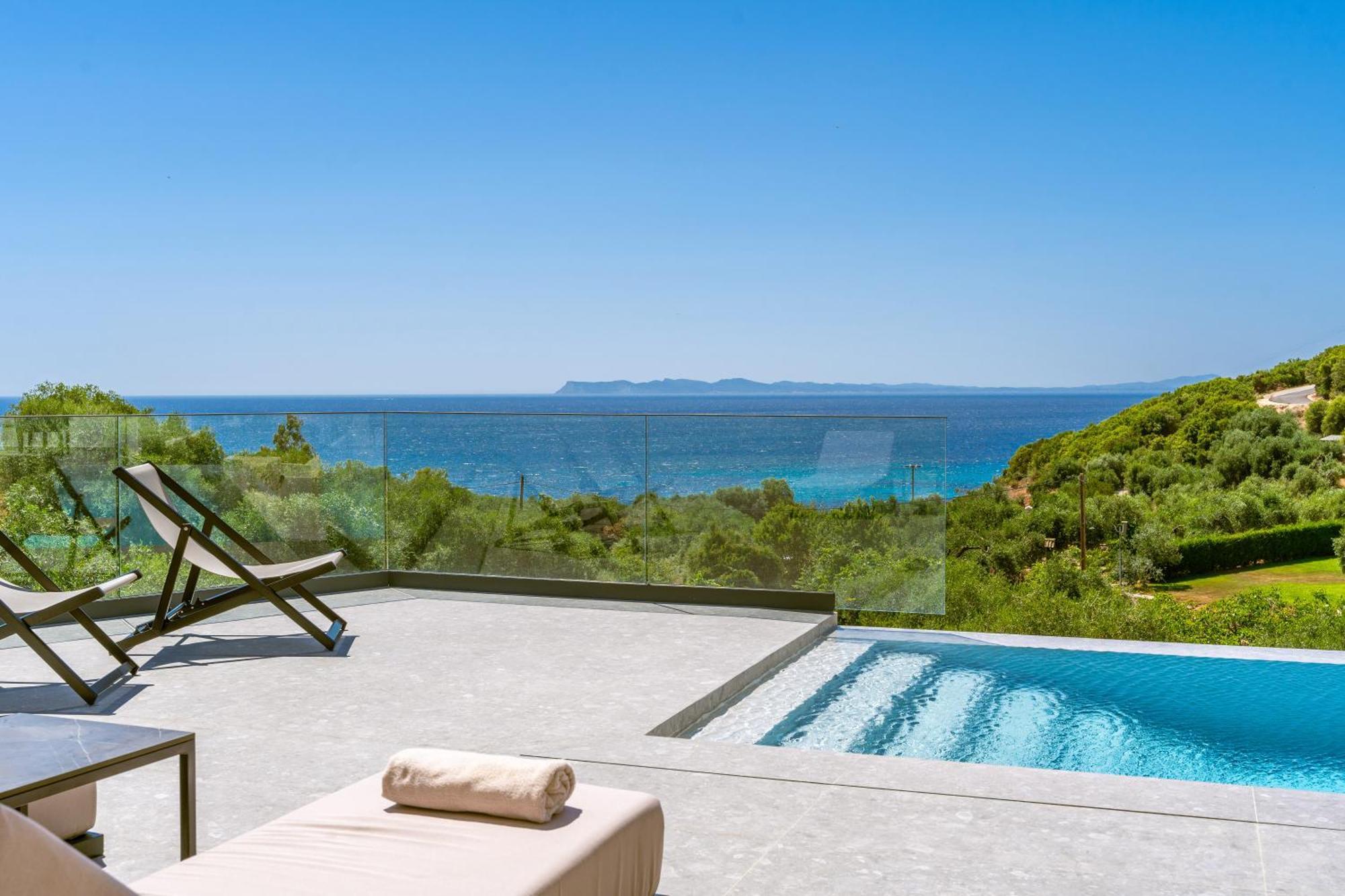 The View Hotel Sofas Coastal Retreat Perdika  Eksteriør billede