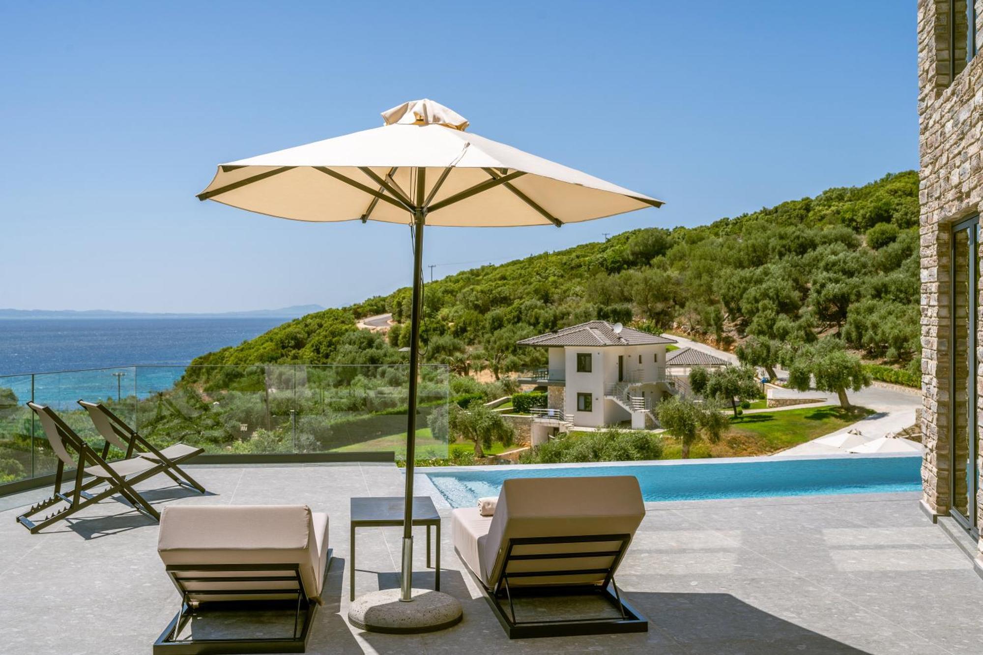 The View Hotel Sofas Coastal Retreat Perdika  Eksteriør billede